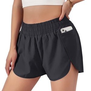 Black Women’s Athletic Shorts